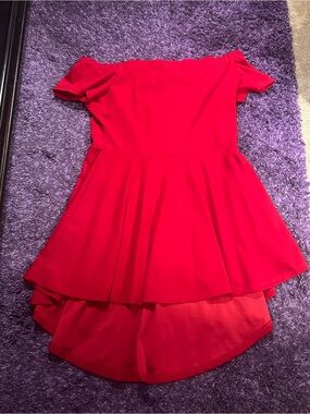 Gerhoo Women’s Off Shoulder Hi Lo Dress Size 2XL